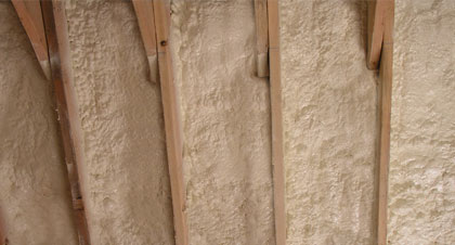 closed-cell spray foam for Westminster applications